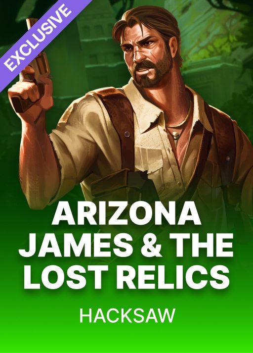 Arizona James & The Lost Relics pokie by Hacksaw